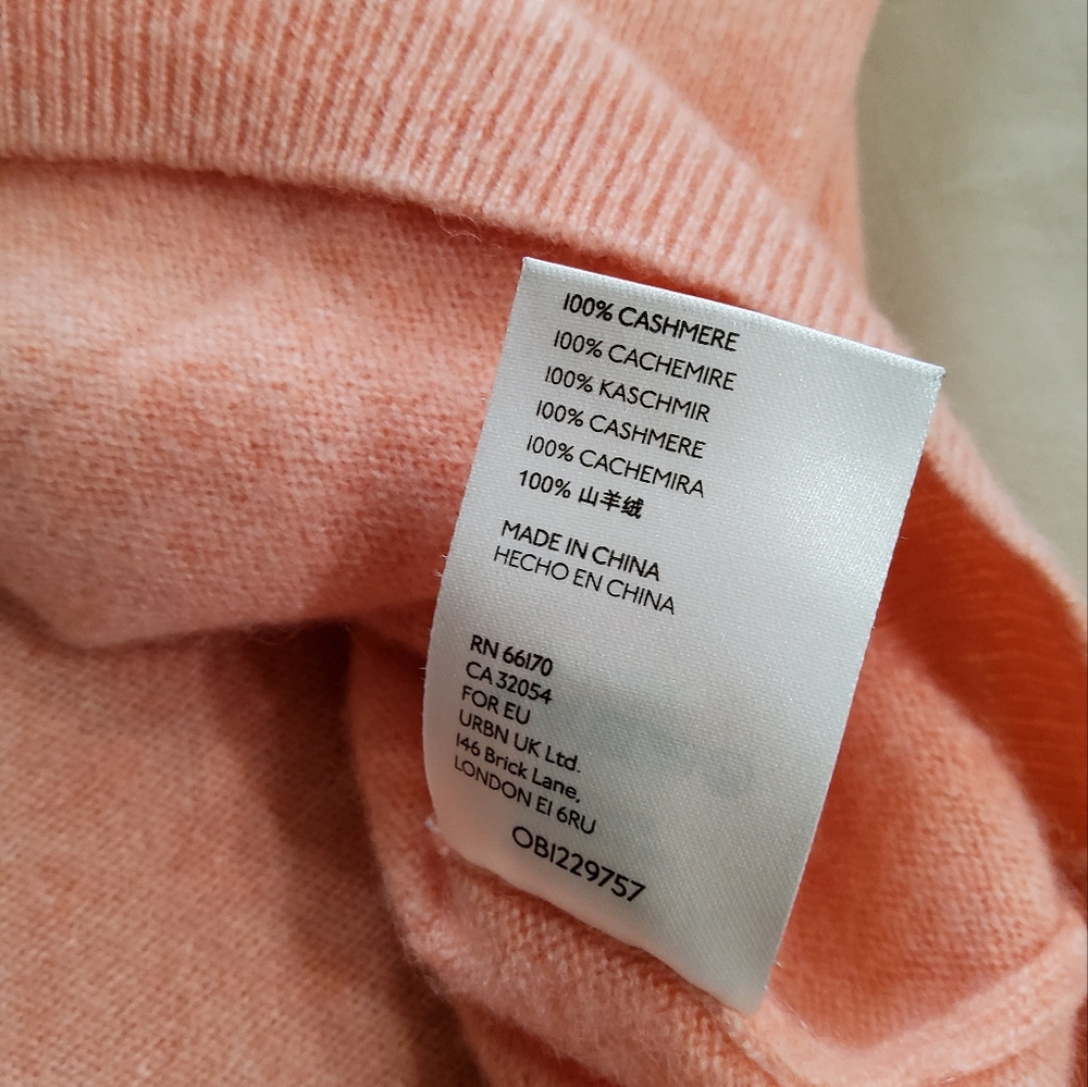 Anthropologie Pilcro Emmeline Boat Neck Cashmere Sweater Size L - Picture 7 of 9